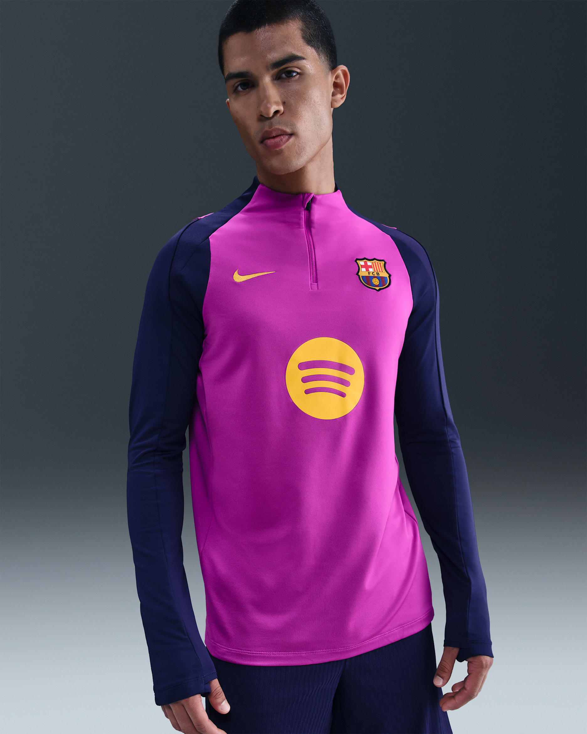 FC Barcelona Strike Men's Nike Dri-FIT Soccer Drill Top. Nike.com
